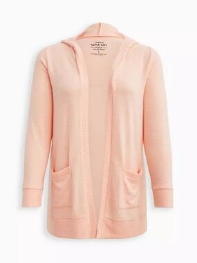 torrid Super Soft Plush Cardigan Open Front size 14/16